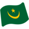 Mauritania emoji on Google